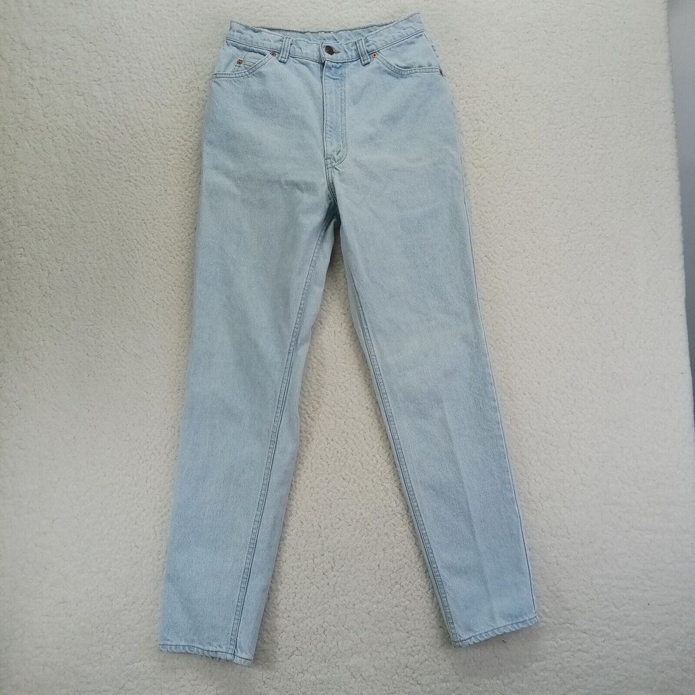 VTG Levis 631 Jeans Womens 31x31 (28x31‎ actual) Faded High Rise Light Wash Mom